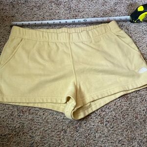 North face fleece shorts